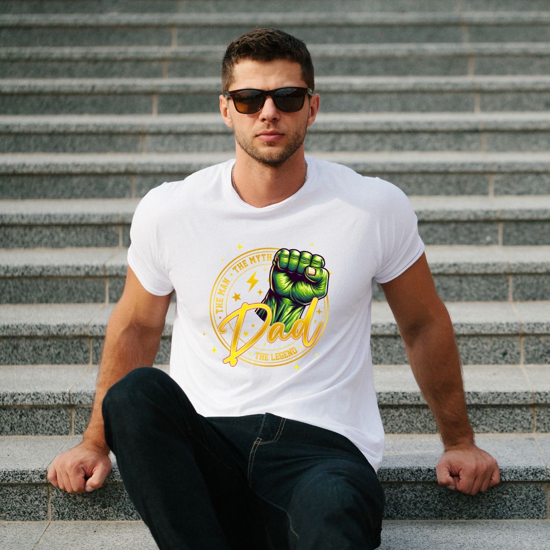 Super Hero Dad- The Man, The Myth, The Legend