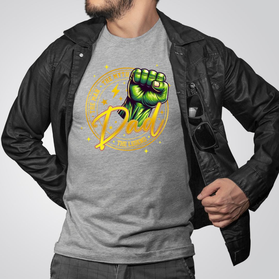 Super Hero Dad- The Man, The Myth, The Legend