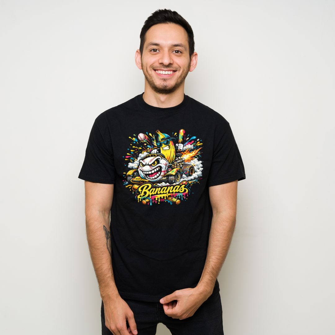 Bananas Baseball Shirt