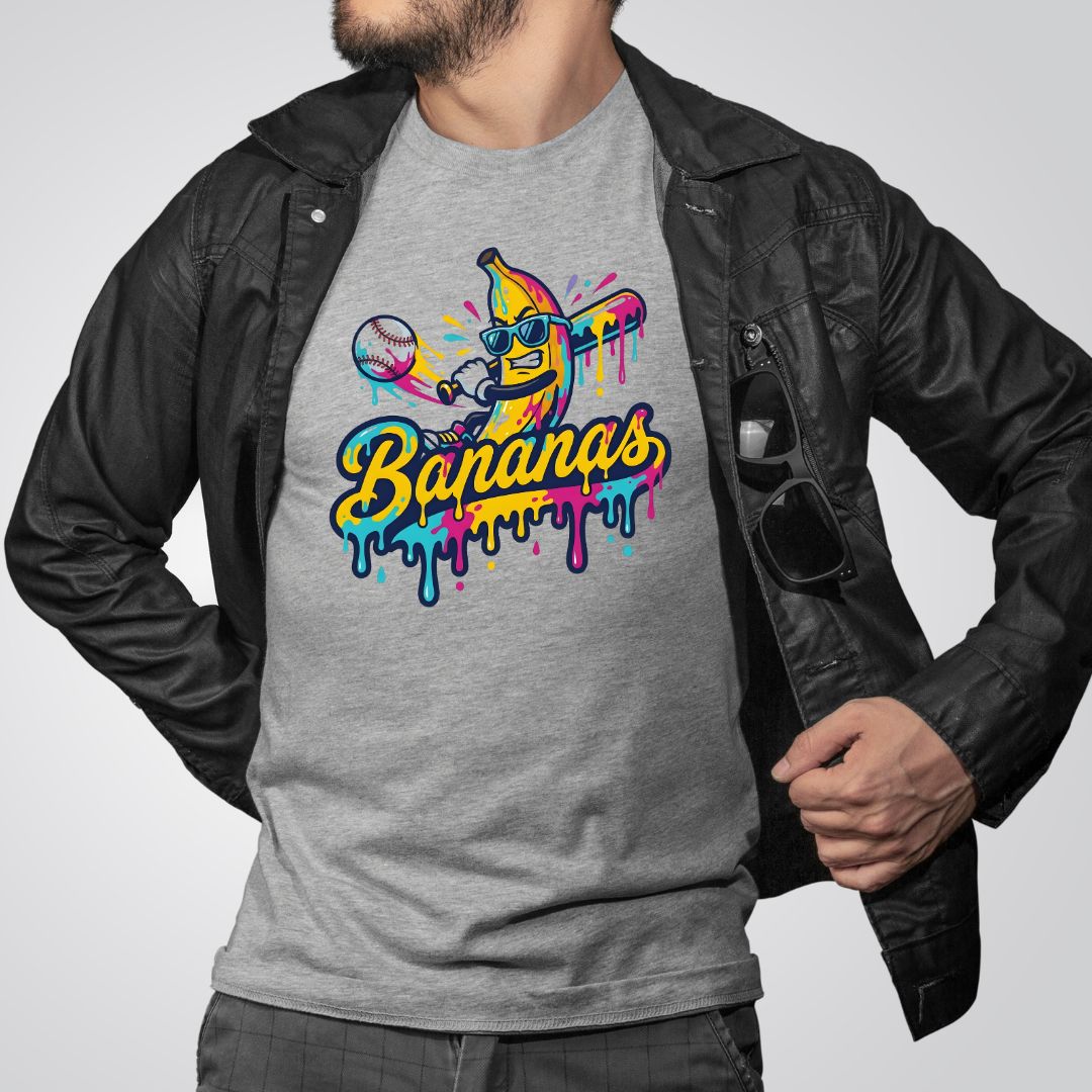 Bananas Baseball Shirt