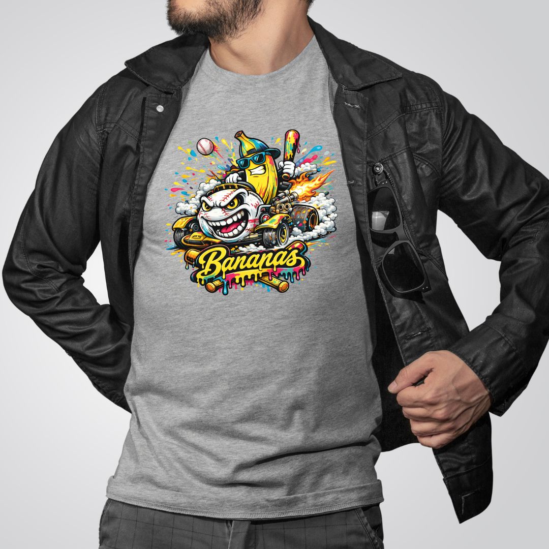 Bananas Baseball Shirt
