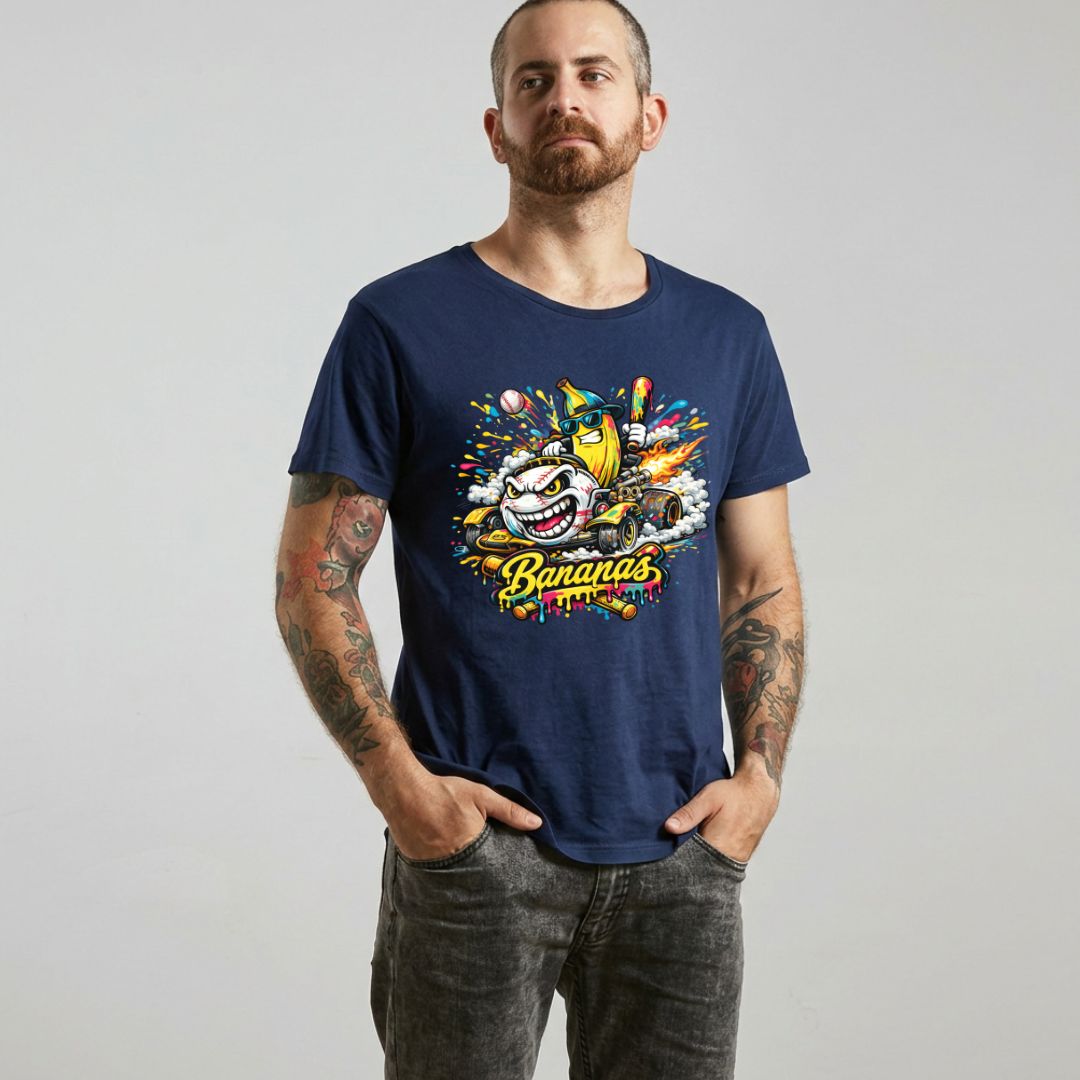Bananas Baseball Shirt