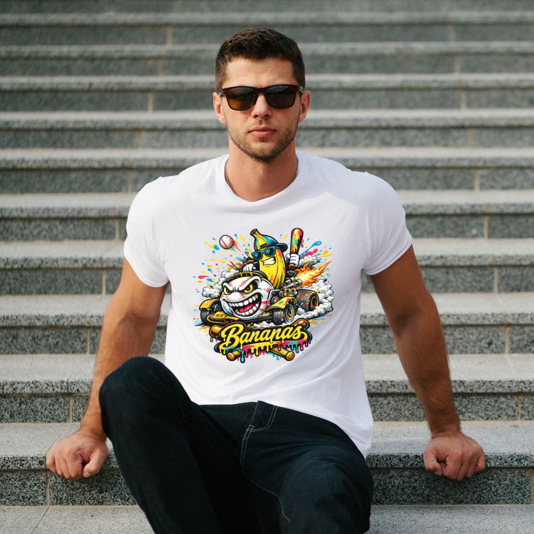 Bananas Baseball Shirt