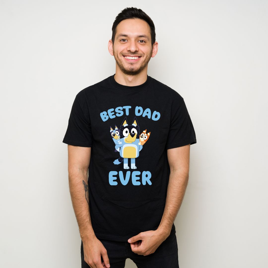 Bluey Best Dad Ever Tshirt