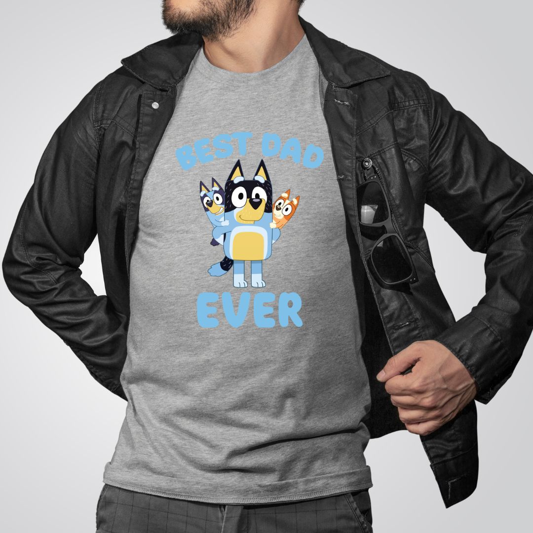 Bluey Best Dad Ever Tshirt
