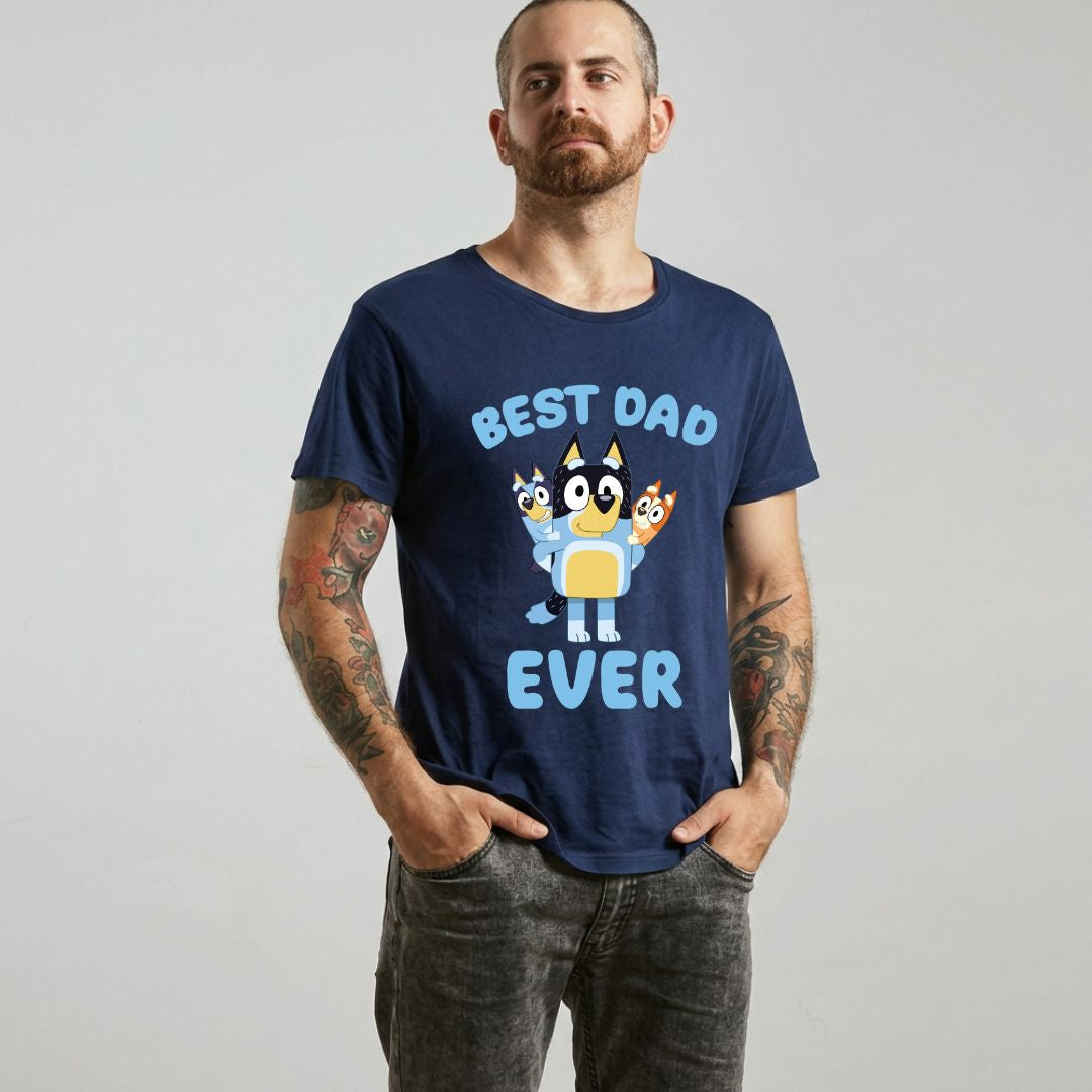 Bluey Best Dad Ever Tshirt