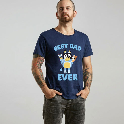 Bluey Best Dad Ever Tshirt