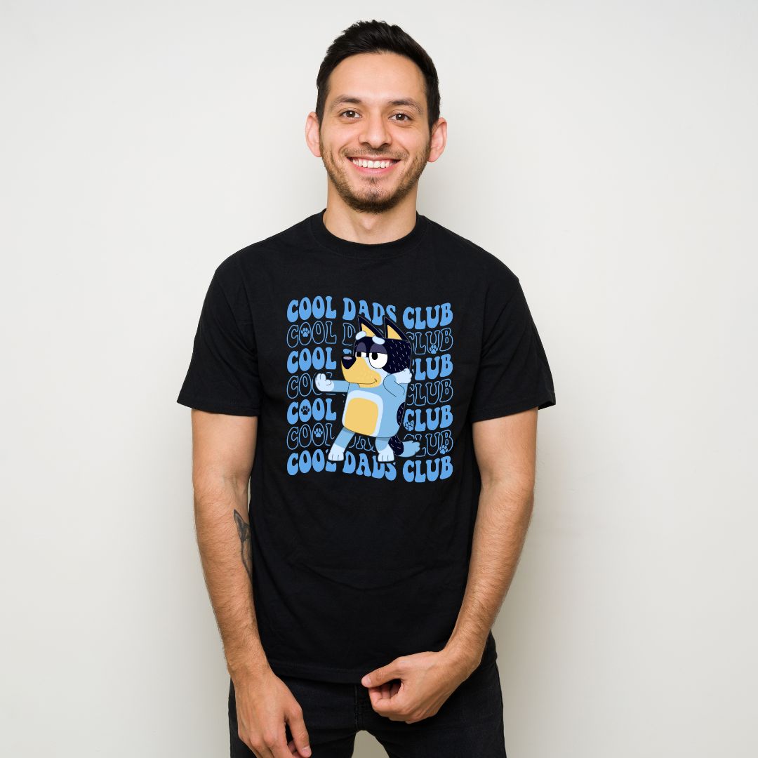 Bandit Cool Dad's Club T-Shirt/ Bluey