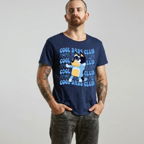 Bandit Cool Dad's Club T-Shirt/ Bluey