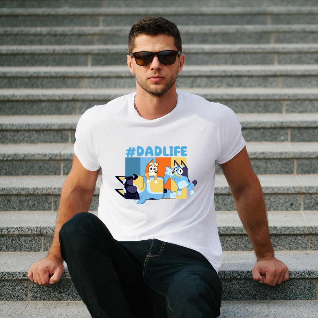 Bluey #Dad Life Tshirt