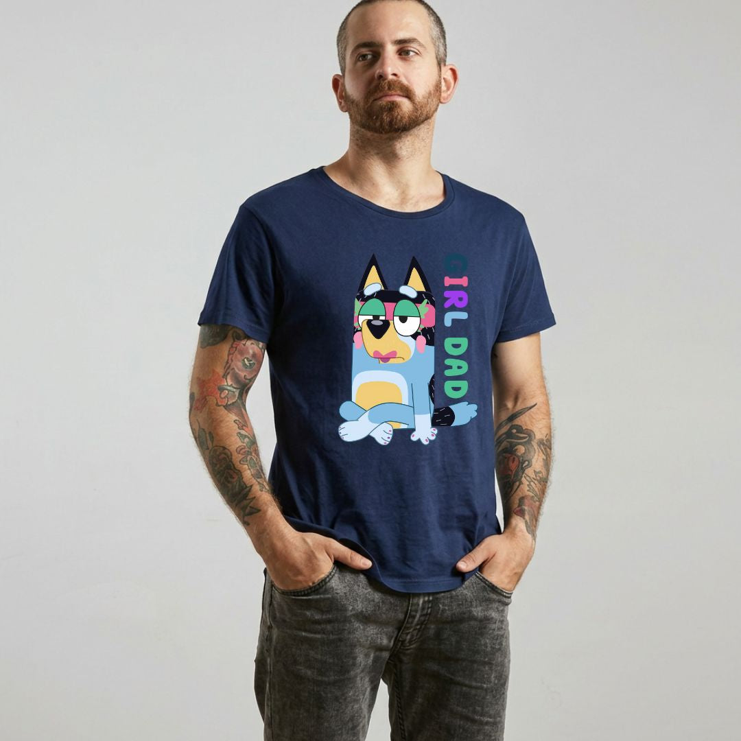 Girl Dad Bluey T-Shirt