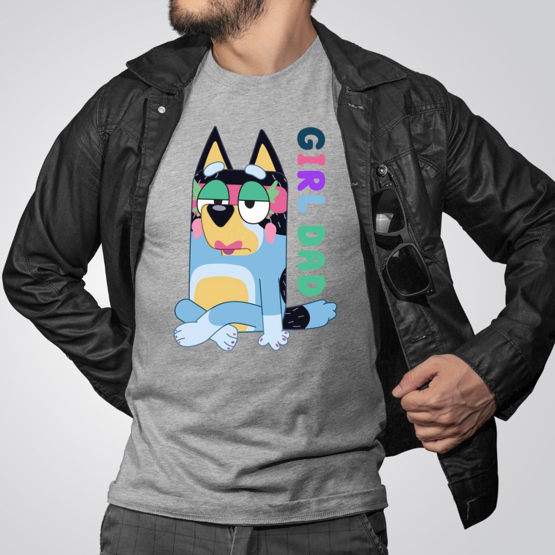 Girl Dad Bluey T-Shirt