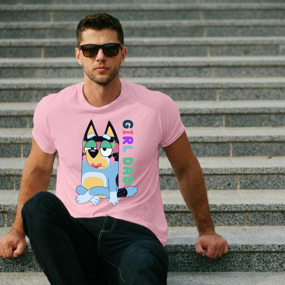 Girl Dad Bluey T-Shirt