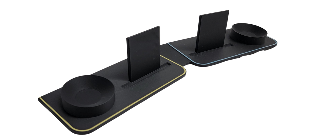 Double Pokeball Stand with Card Displays
