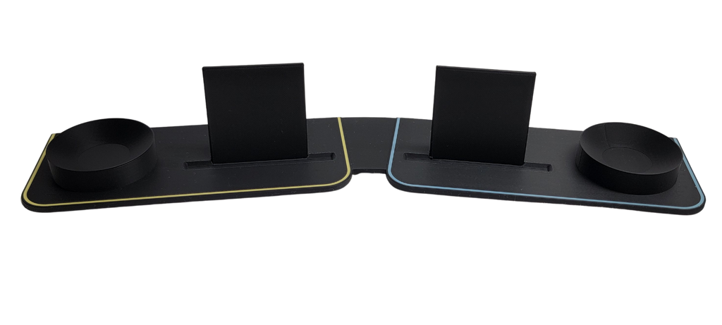 Double Pokeball Stand with Card Displays
