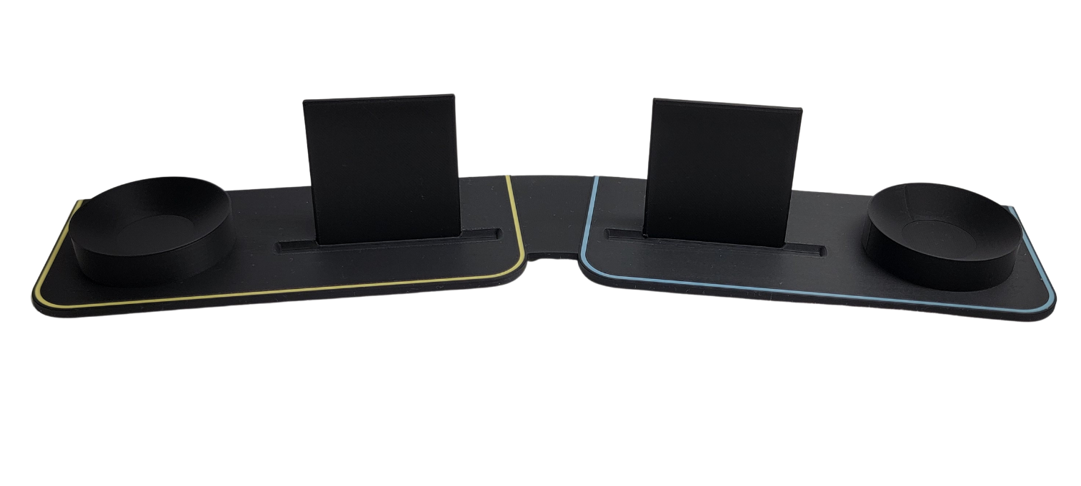 Double Pokeball Stand with Card Displays