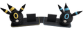 Double Pokeball Stand with Card Displays